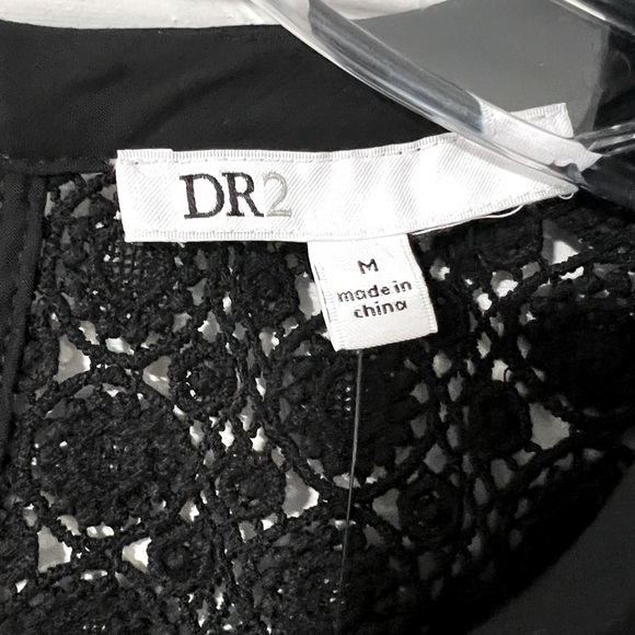 DR2 Lace Detail Black Tank Blouse 🖤 - Picture 3 of 6